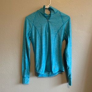 Blue athletic top